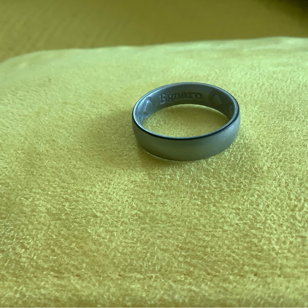 Silver color Silicone Band